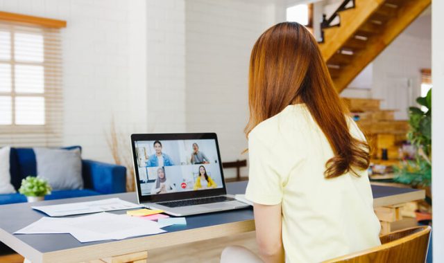 smart working donna al pc