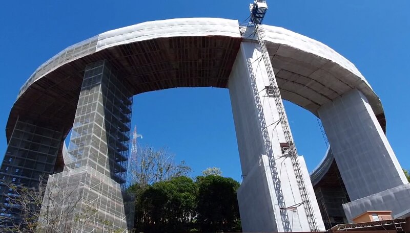 ponteggi per ponte genova rampa