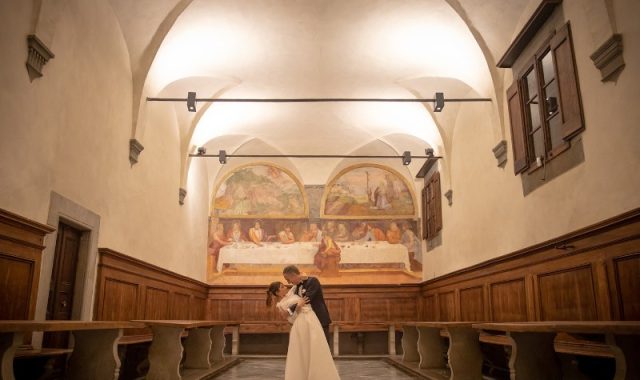 Foto 3 - Il refettorio prima del crollo