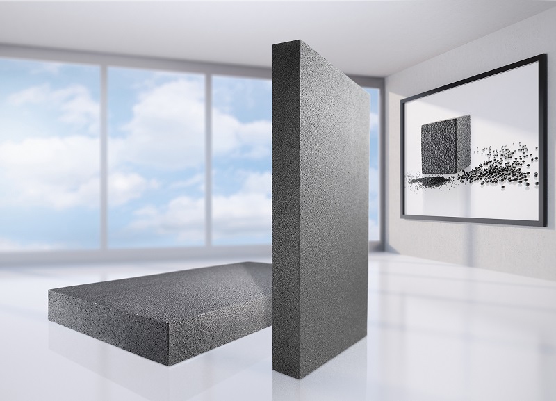 materiali isolanti neopor basf rendering casa finestra cielo
