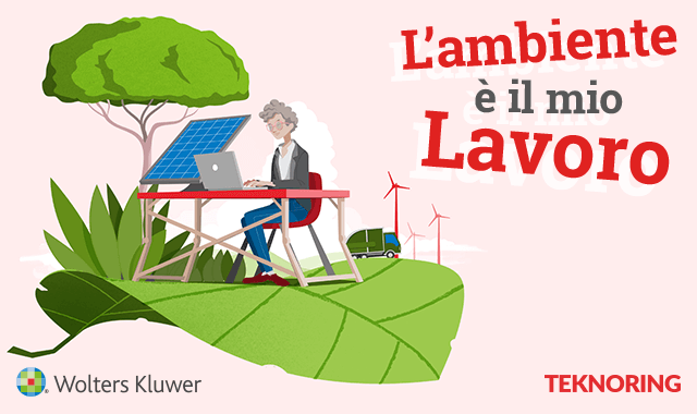 rentri teknoring professionista ambientale foglia green