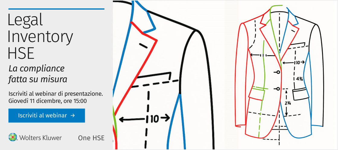 Legal Inventory HSE è il presidio su misura per la compliance