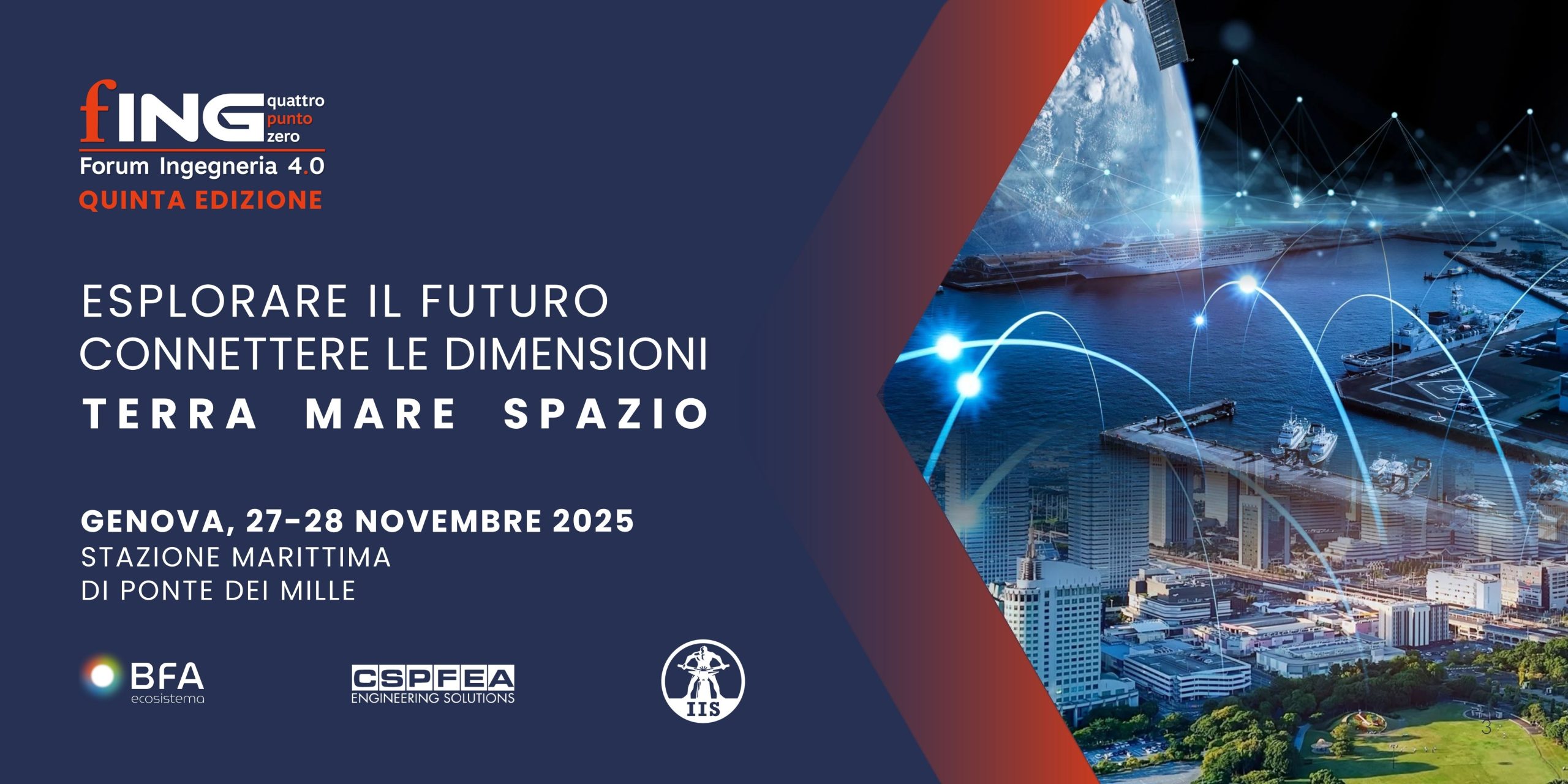Forum Ingegneria 4.0: dove spazio, mare e terra si incontrano per costruire il futuro dell’innovazione